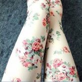 Calça legging floral