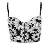 Cropped top floral