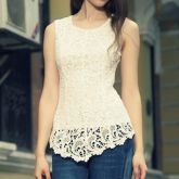 Blusa renda delicate