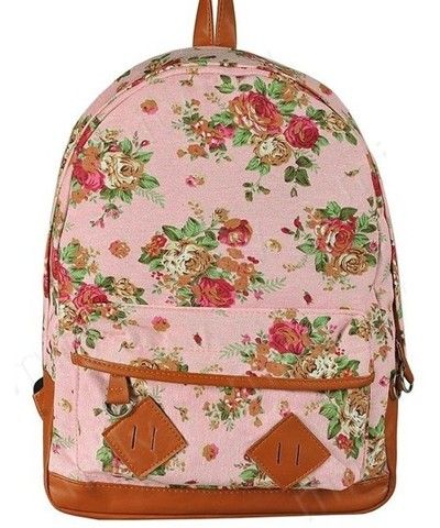 Mochila floral