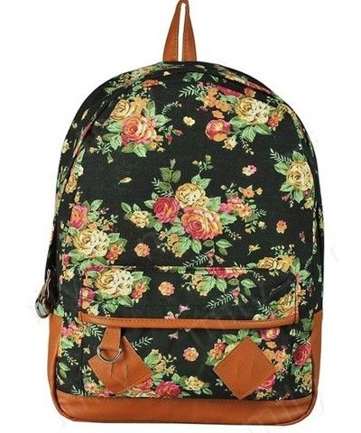 Mochila floral