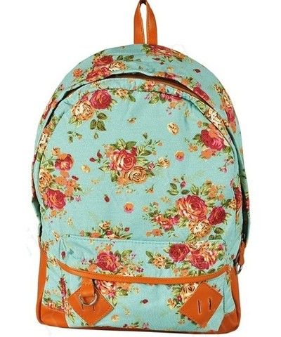 Mochila floral